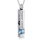 collier urne pierre de Mars