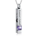 collier urne pierre naissance Juin