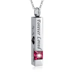 collier urne pierre naissance Juillet