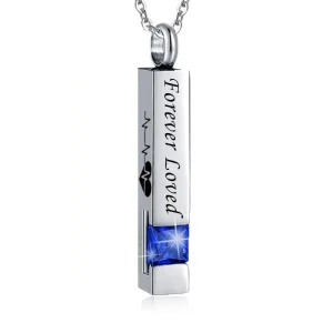 collier urne pierre
