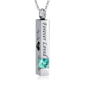 collier urne pierre naissance