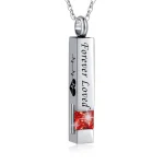 collier urne pierre naissance Janvier
