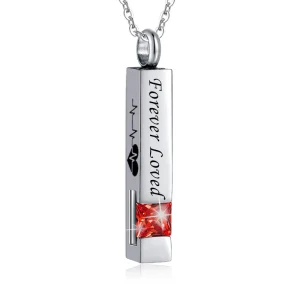 collier urne pierre naissance Janvier