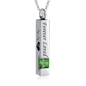 collier urne pierre naissance Mai