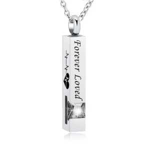Collier urne pierre naissance Avril