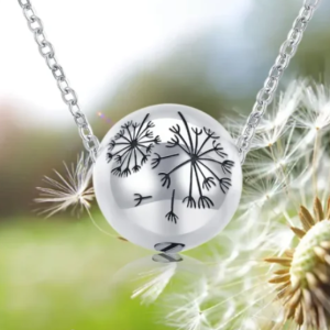 collier urne bouledandelion