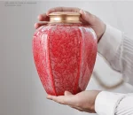 grande urne céramique rouge