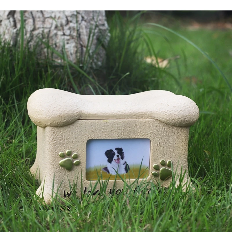 urne pour chiens en résine