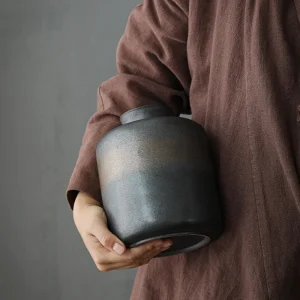 urne avec motif dégradé