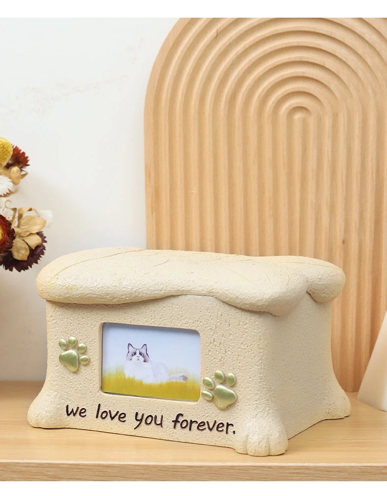 urne design poisson pour animaux