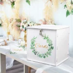 urne mariage blanche