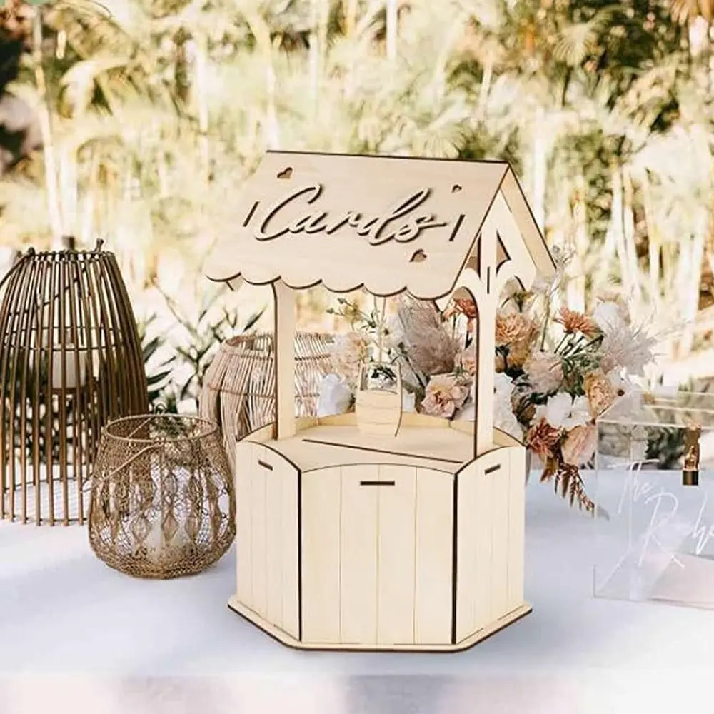 puit en bois mariage