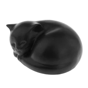 urne crémation chat noir