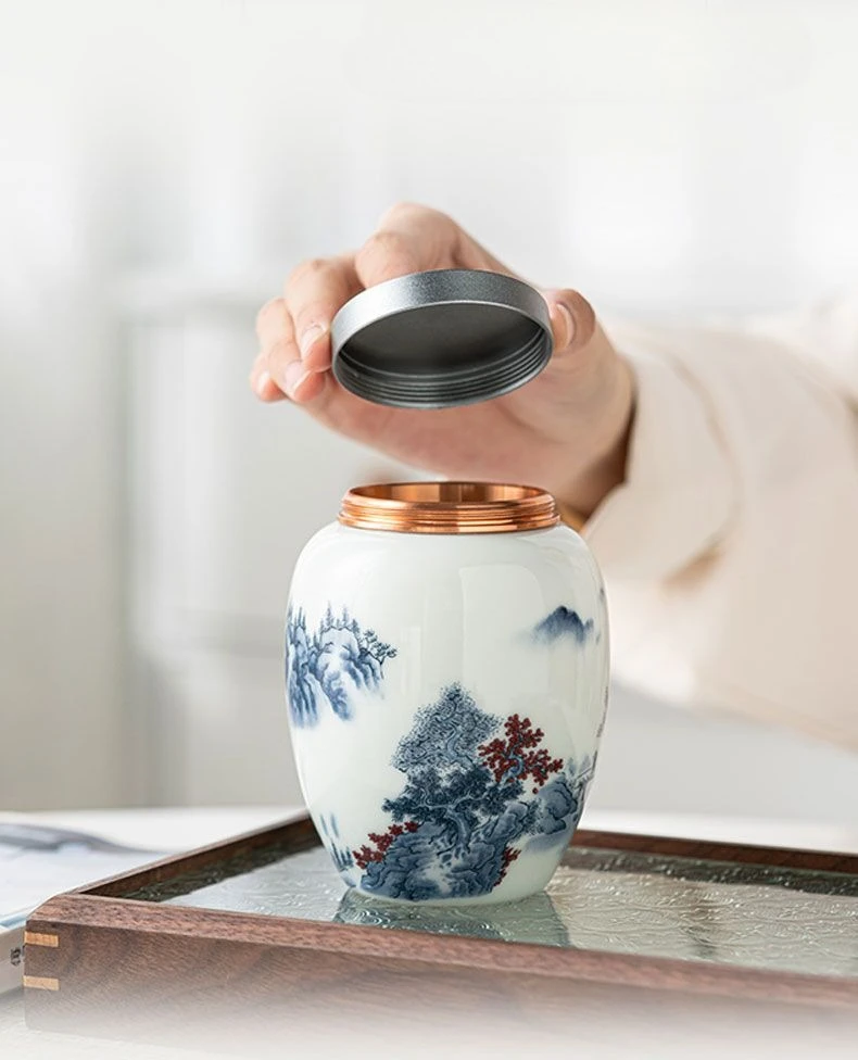 urne décoration japonaise élégante