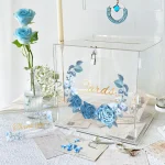 urne mariage transparente