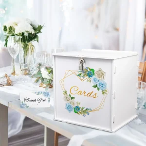 urne mariage blanche
