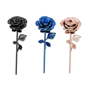 urne crémation rose acier inoxydable