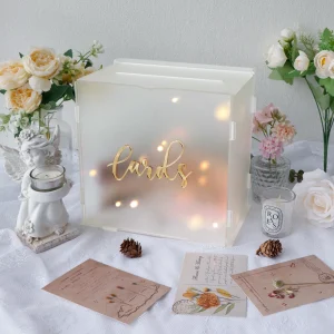 urne mariage acrylique