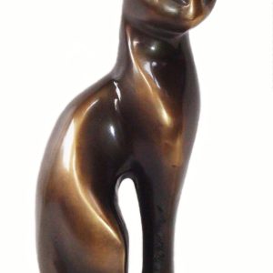 Urne chat distingué couleur personnalisable