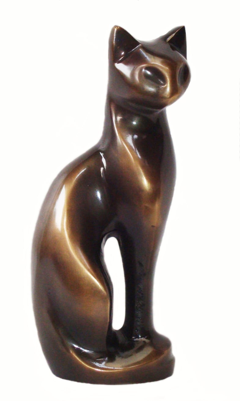 Urne chat distingué couleur personnalisable