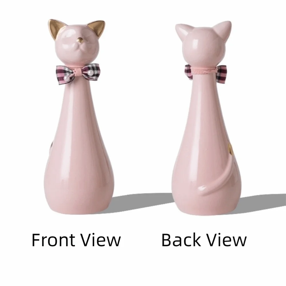 Urne chat design allongé distingué – Image 17